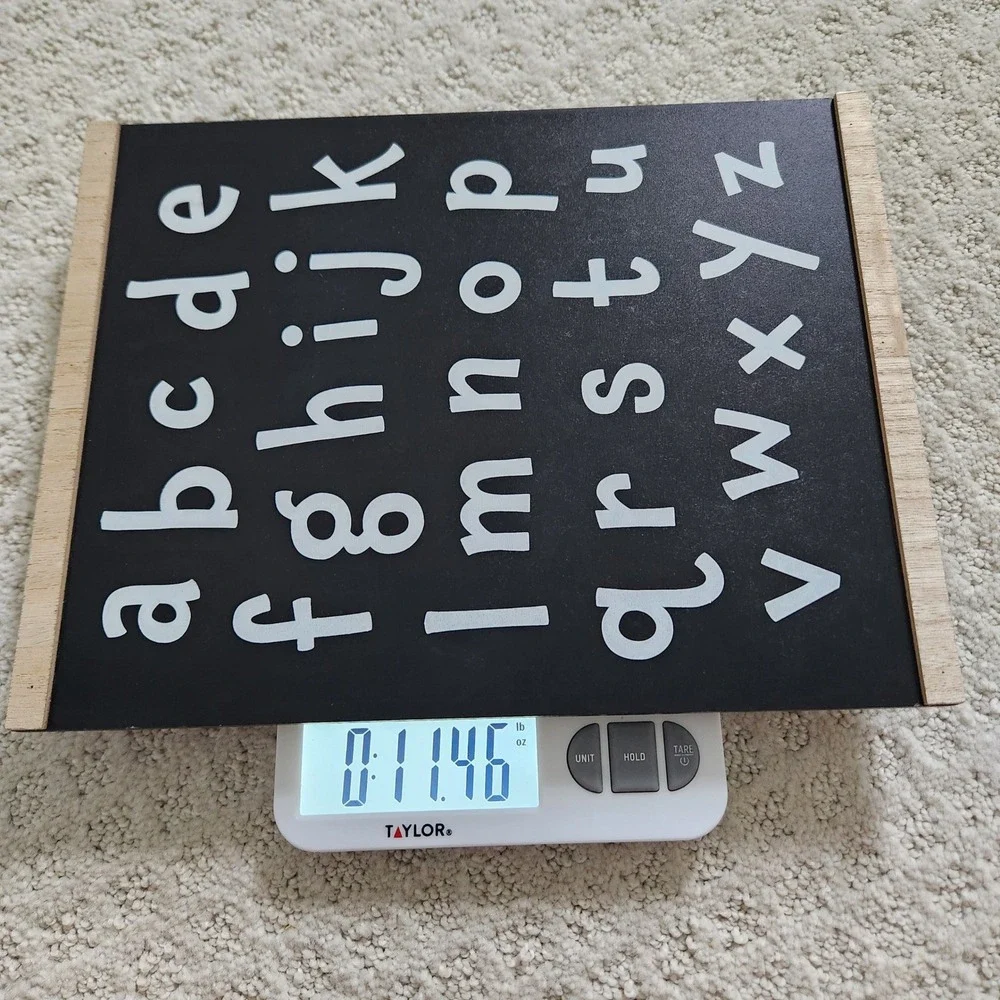 Kids Toddler Alphabet Wall Decor Learning Educational Art‎